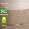 An image showcasing the Birch mattresses certifications including GOLS and Greenguard GOLD