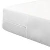 A closeup of the Waterproof Mattress Encasement showing its snug feel around the surface of the mattress