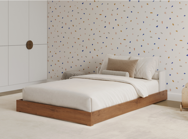 An image of the Bryant Toddler Floor Bed in a kids bedroom scene