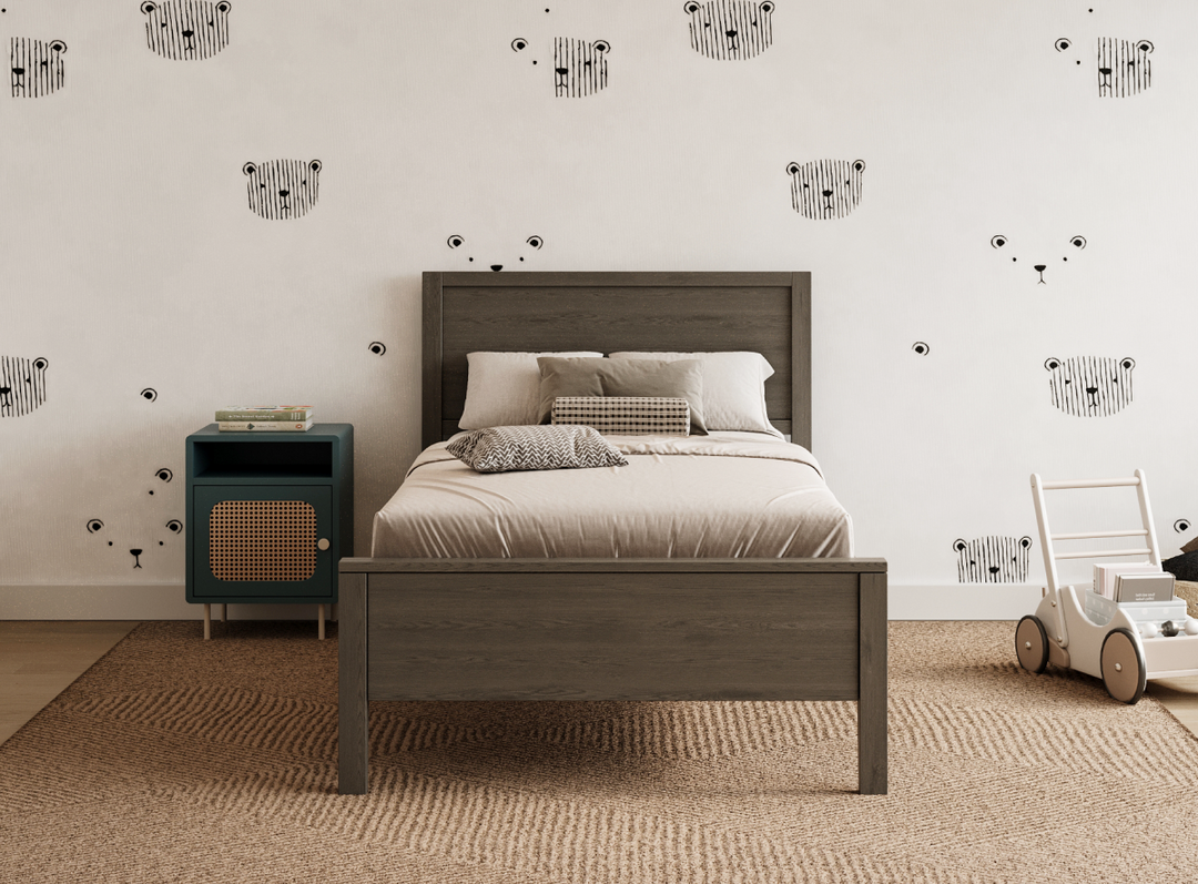 An image of the Cooper Bed Frame in a kids bedroom scene