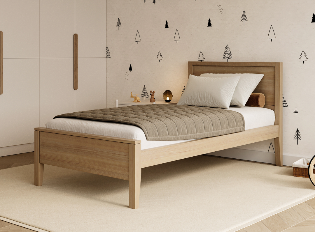 An image of the Cooper Bed Frame in a bedroom scene