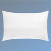 The Dream Pillow on a blue background