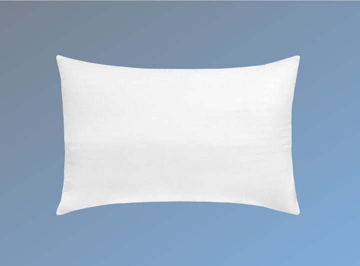 The Dream Pillow on a blue background