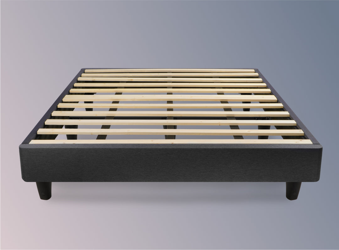 An image of the Bed Frame and Helix Foundation used together 