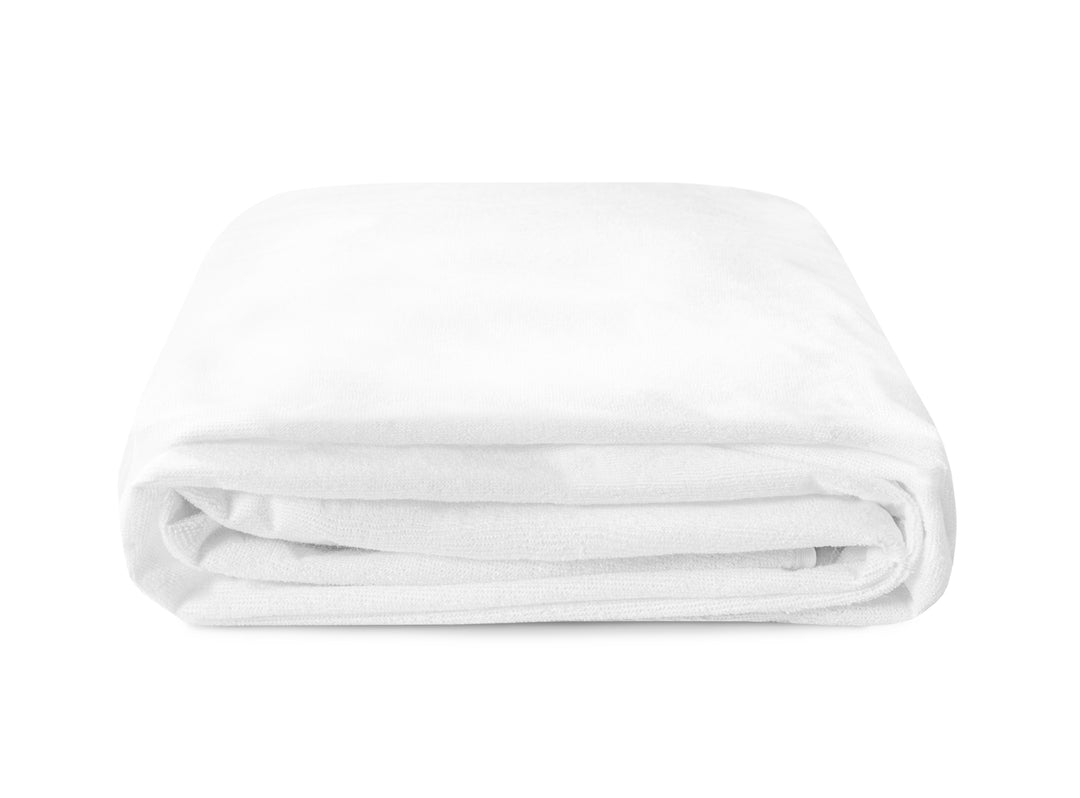 An image of the Waterproof Mattress Protector folded up on a white background