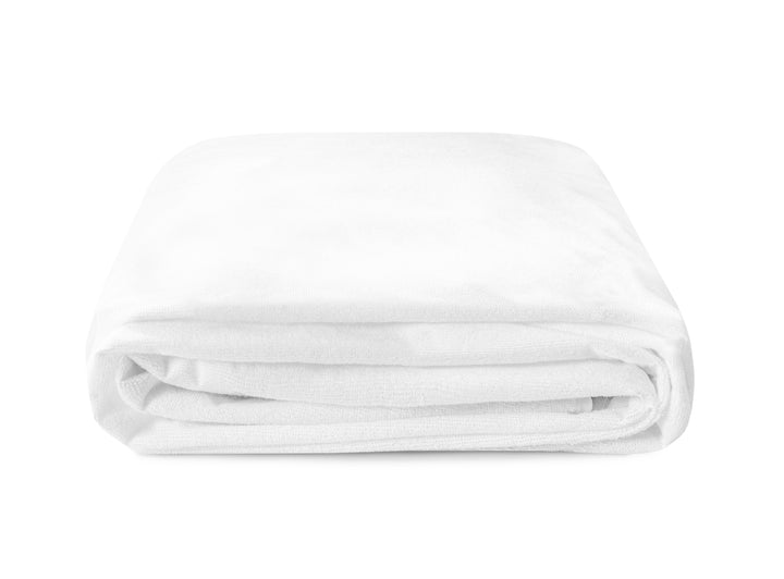An image of the Waterproof Mattress Protector folded up on a white background