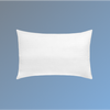 The Helix Dream Pillow on a blue background 