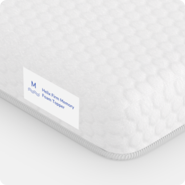 Premium Memory Foam Mattress Topper with GlacioTex