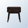 An image of the Ludlow Nightstand on a blue background gradient