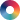 rainbow circle icon